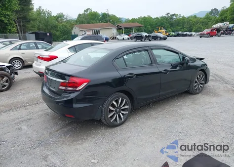 2015 Honda Civic Ex-L из США, поврежденный, VIN 19XFB2F9XFE012758